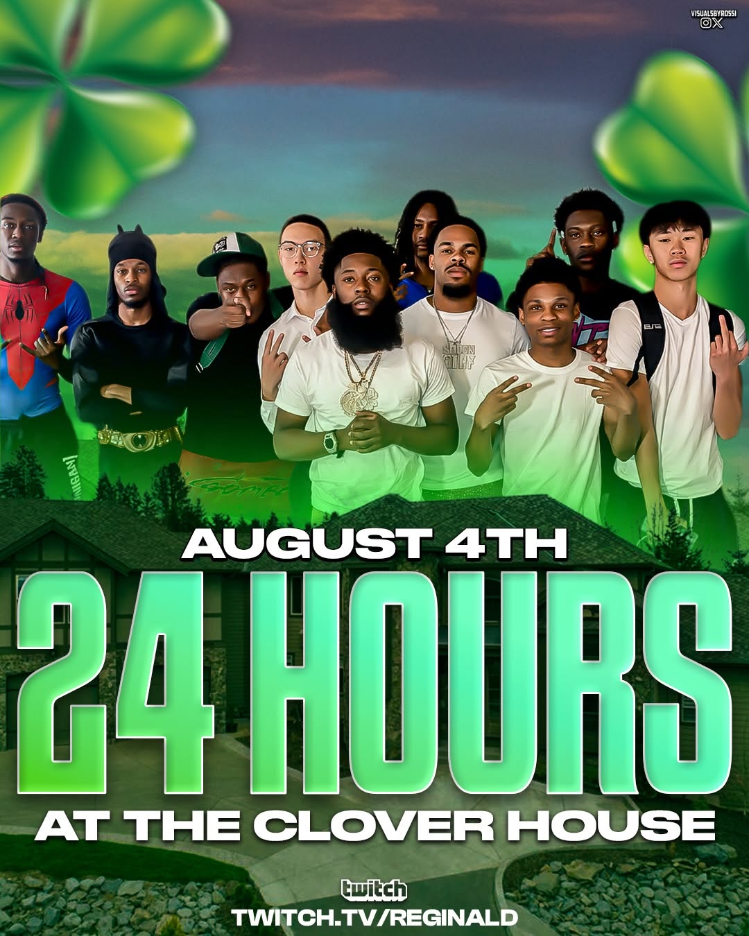 24 HOURS AT THE CLOVER HOUSE